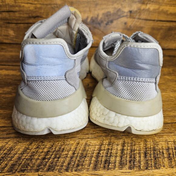 Adidas Nite Joggers Grey Tennis shoes sneaker size 8 womens - Picture 8 of 11